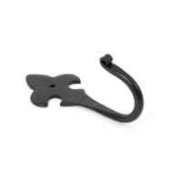 From The Anvil Black Fleur-De-Lys Coat Hook