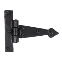 From The Anvil Black 4" Arrow Head T Hinge (pair)