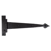 From The Anvil Black 12" Arrow Head T Hinge (pair)