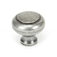 From The Anvil Pewter Regency Cabinet Knob - Large