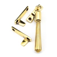 From The Anvil Aged Brass Night-Vent Locking Hinton Fastener