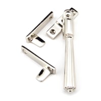 From The Anvil Polished Nickel Night-Vent Locking Hinton Fastener