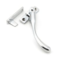 From The Anvil Polished Chrome Night-Vent Locking Peardrop Fastener - RH