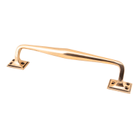 From The Anvil Polished Bronze 300mm Art Deco Pull Handle