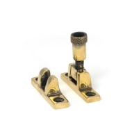 From The Anvil Aged Brass Brompton Brighton Fastener - Narrow (Square)