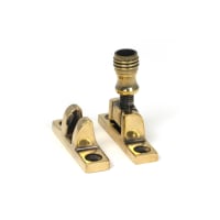 From The Anvil Aged Brass Prestbury Brighton Fastener - Narrow (Square)
