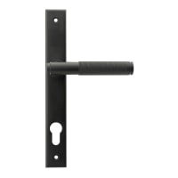 From The Anvil Matt Black Brompton Slimline Lever Espag. Lock Set