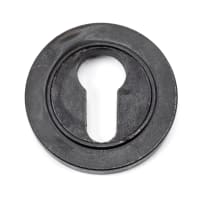 From The Anvil External Beeswax Round Euro Escutcheon (Plain)