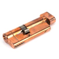 From The Anvil Polished Bronze 35/45T 5pin Euro Cylinder/Thumbturn