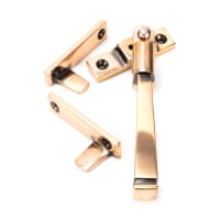 From The Anvil Polished Bronze Night-Vent Locking Avon Fastener