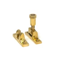 From The Anvil Polished Brass Brompton Brighton Fastener - Narrow (Square)