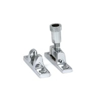 From The Anvil Polished Chrome Brompton Brighton Fastener - Narrow (Square)