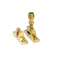 From The Anvil Polished Brass Beehive Brighton Fastener - Narrow (Square)