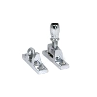 From The Anvil Polished Chrome Mushroom Brighton Fastener - Narrow (Square)