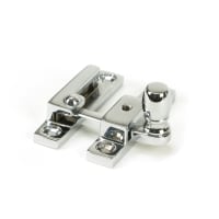 From The Anvil Polished Chrome Mushroom Quadrant Fastener - Narrow