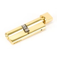 From The Anvil Lacquered Brass 45/45 5pin Euro Cylinder/Thumbturn