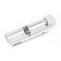 From The Anvil Polished Chrome 45/45 5pin Euro Cylinder/Thumbturn