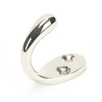 From The Anvil Polished Nickel Celtic Single Robe Hook