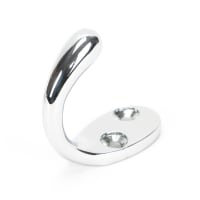 From The Anvil Polished Chrome Celtic Single Robe Hook