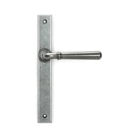 From The Anvil Pewter Newbury Slimline Lever Espag. Latch Set