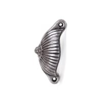 From The Anvil Natural Smooth 4" Flower Drawer Pull