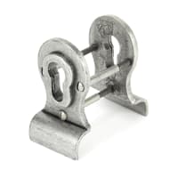 From The Anvil Pewter 50mm Euro Door Pull (Back to Back fixings)