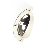 From The Anvil Polished Nickel 4" Plain Drawer Pull