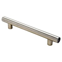 Carlisle Brass Fingertip Steel T-Bar Handle 188 x 12mm Satin Nickel