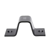 Burg Wachter Heavy Duty Security Ground and Wall Anchor 159 x 63 x 80mm Black