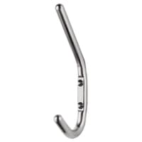 Eurospec Hat and Coat Hook 150mm Satin Stainless Steel