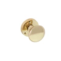 Frisco Victorian Sprung Mortice Knob Set 57mm Polished Brass