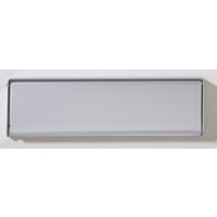 Frisco Eclipse Unsprung Letterplate 250 x 76mm Anodised Aluminium