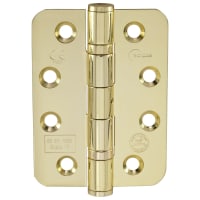 Frisco Heavy Duty Ball Bearing Butt Hinge 13 102 x 76mm Polished Brass