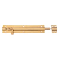 Frisco Straight Barrel Bolt Heavy Duty 203 x 38mm Polished Brass
