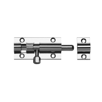 Frisco Straight Barrel Bolt Polished Chrome 50 x 25mm