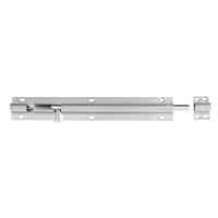Eclipse Heavy Duty Straight Barrel Bolt 250 x 38mm Satin Chrome