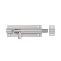 Frisco Straight Barrel Bolt Satin Anodised Aluminium 76 x 25mm