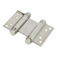 Frisco Double Action Spring Hinge Satin Stainless Steel 76mm 14065