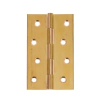 Frisco Solid Drawn Brass Hinge 102 x 61mm