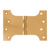 Frisco Parliament Hinge Solid Drawn 152 x 102 x 3mm Brass Pack of 2