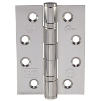 Eclipse Ball Bearing G13 Hinges 102 x 76 x 3mm Polished Steel