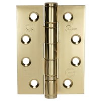 Frisco Ball Bearing Grade 13 Hinge 102 x 76 x 3mm Electro Brassed