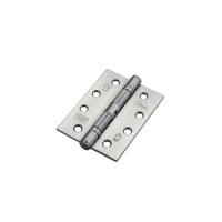 Eclipse Mild Steel Ball Bearing Butt Hinges 102 x 76 x 2.7mm Pack of 2