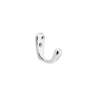 Eclipse Single Robe Hook 63 x 19mm Polished Chrome Plated