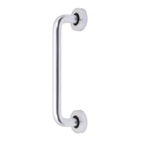 Frisco D Shaped Pull Handle 225 x 19mm Satin Anodised Aluminium
