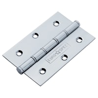 Eurospec Washered Butt Hinge 76mm Satin Stainless Steel