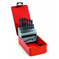 TIMco Addax Roll Forged Jobber Drill Set Black Oxide