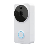 Amalock DB101 Wireless Wi-Fi Video Doorbell with Door Chime White