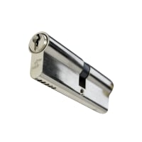 UAP Trade Euro Profile 5-Pin Cylinder 30/30 Lacquered Nickel 60mm