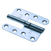 Assa Abloy 3228 Grade-13 Left Hand Hinge 110mm Bright Zinc Plated